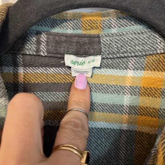 Brand: Aerie | Soft Flannel - Picture 3 of 4